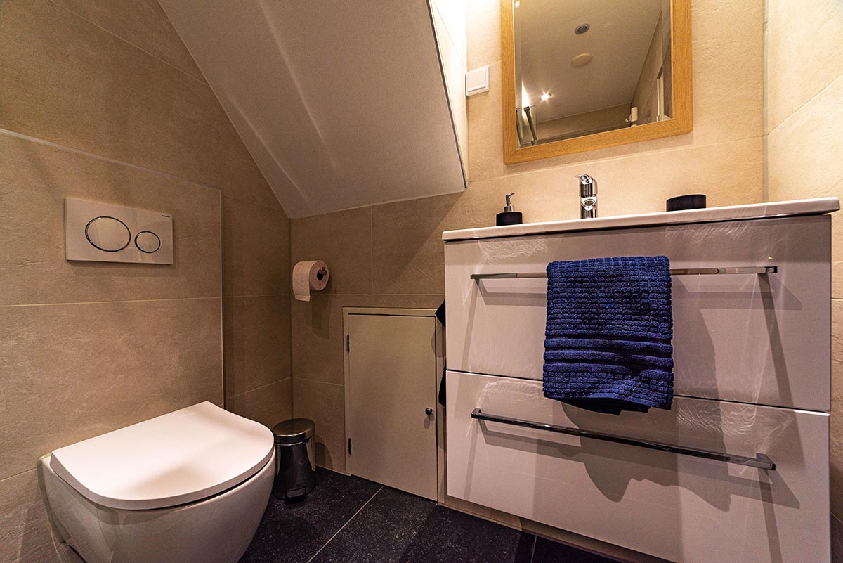 Logement Gorinchem badkamer in airbnb